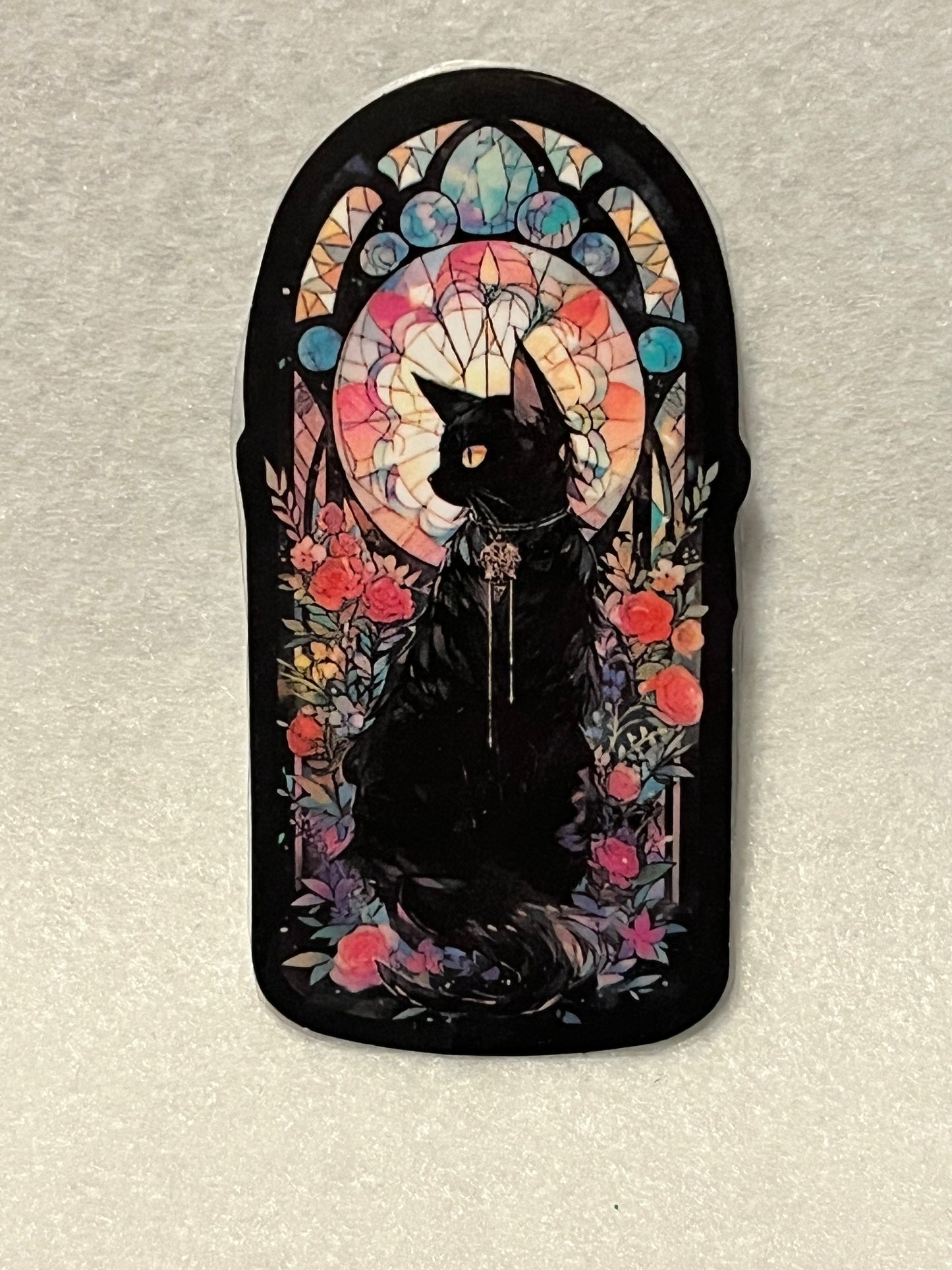 Stained glass Cat