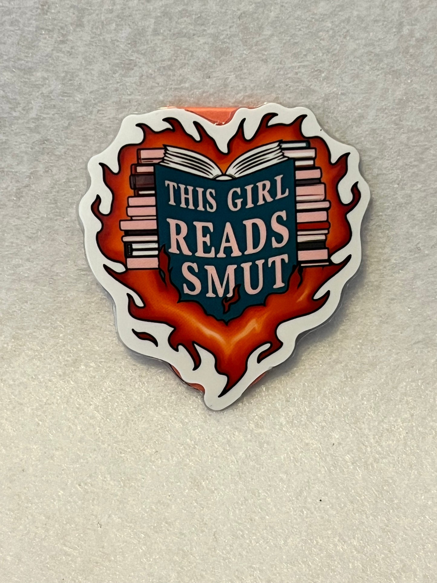 This girl reads smut
