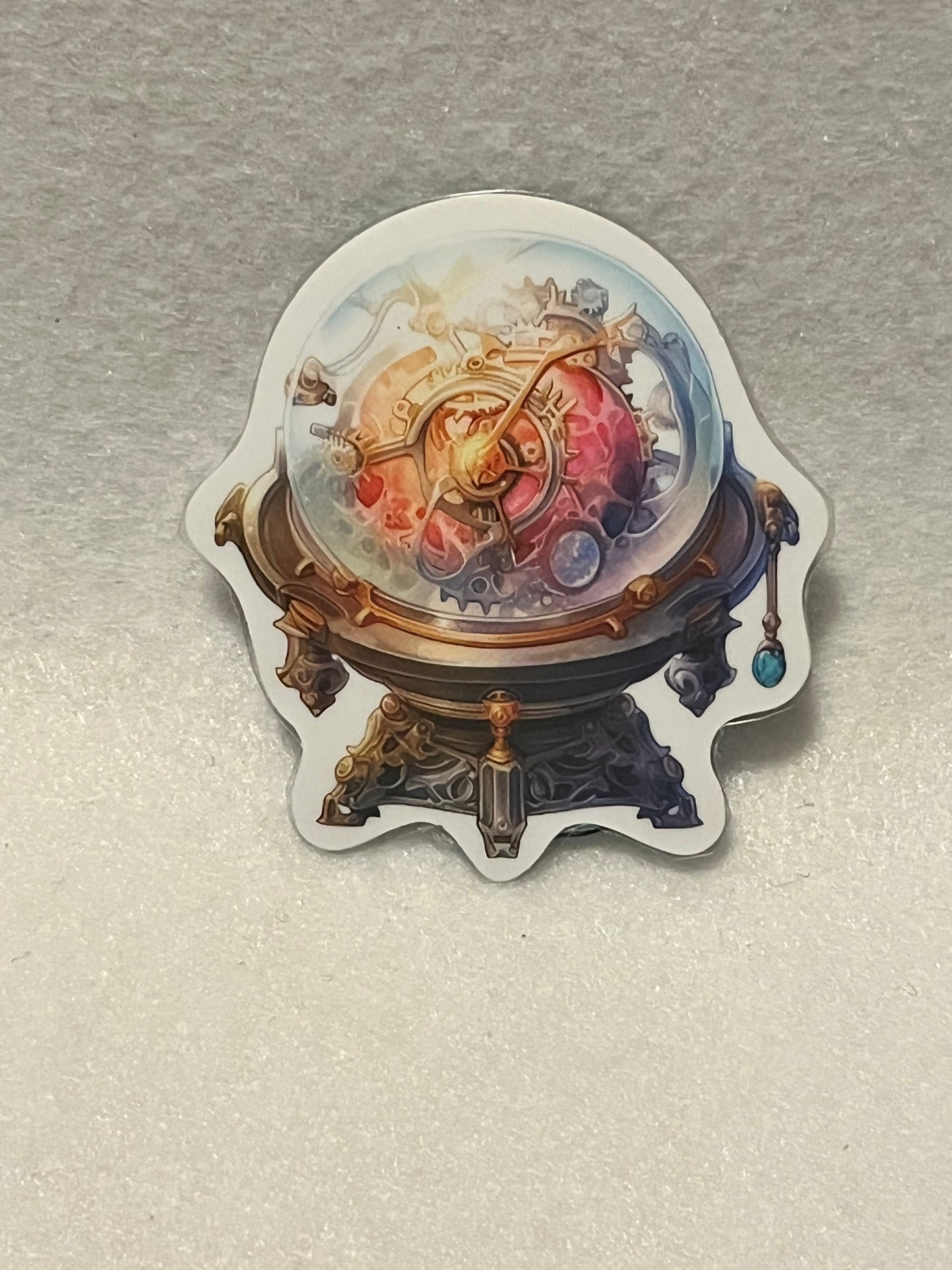 Steampunk globe
