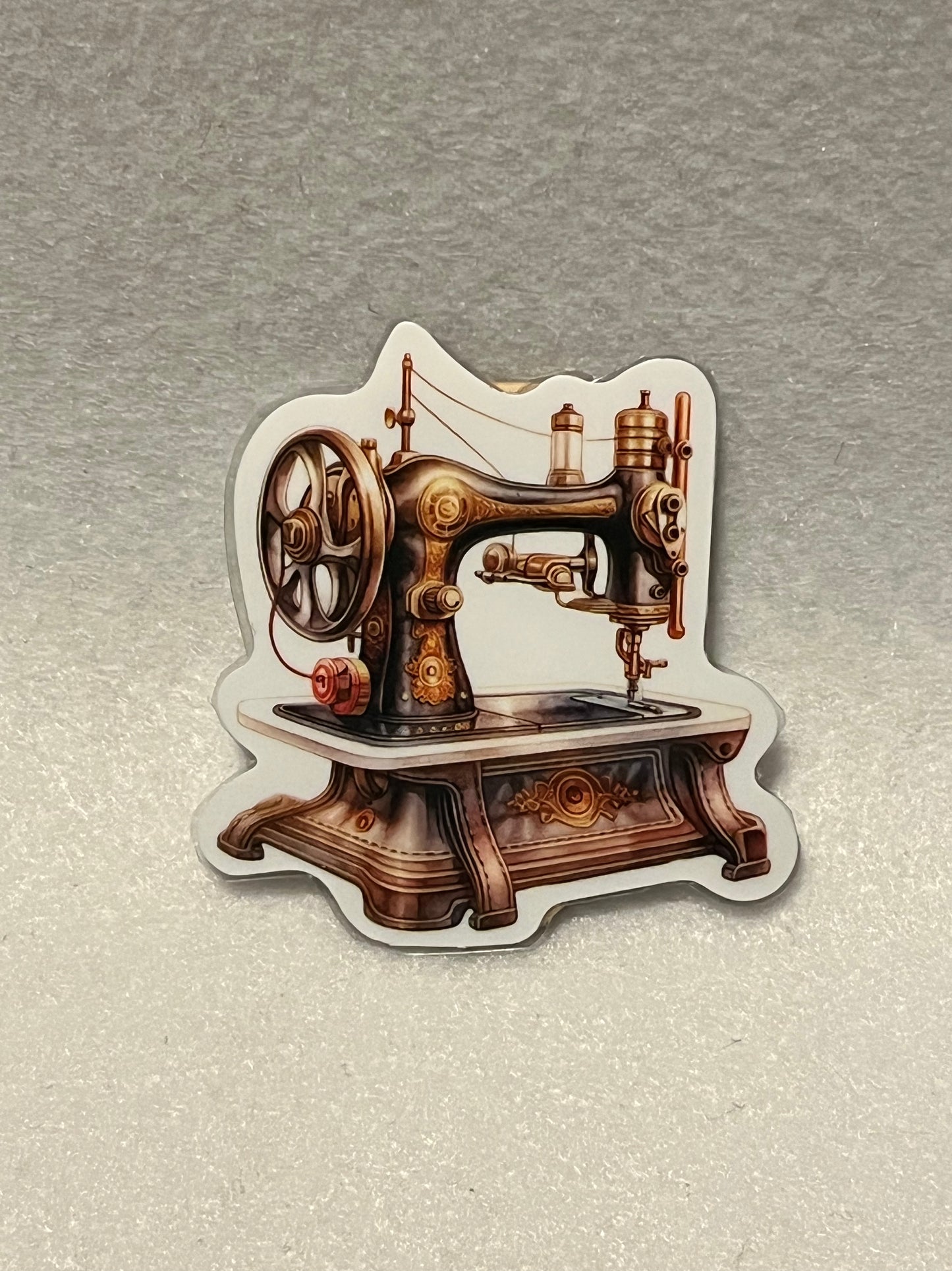 Steampunk sewing machine