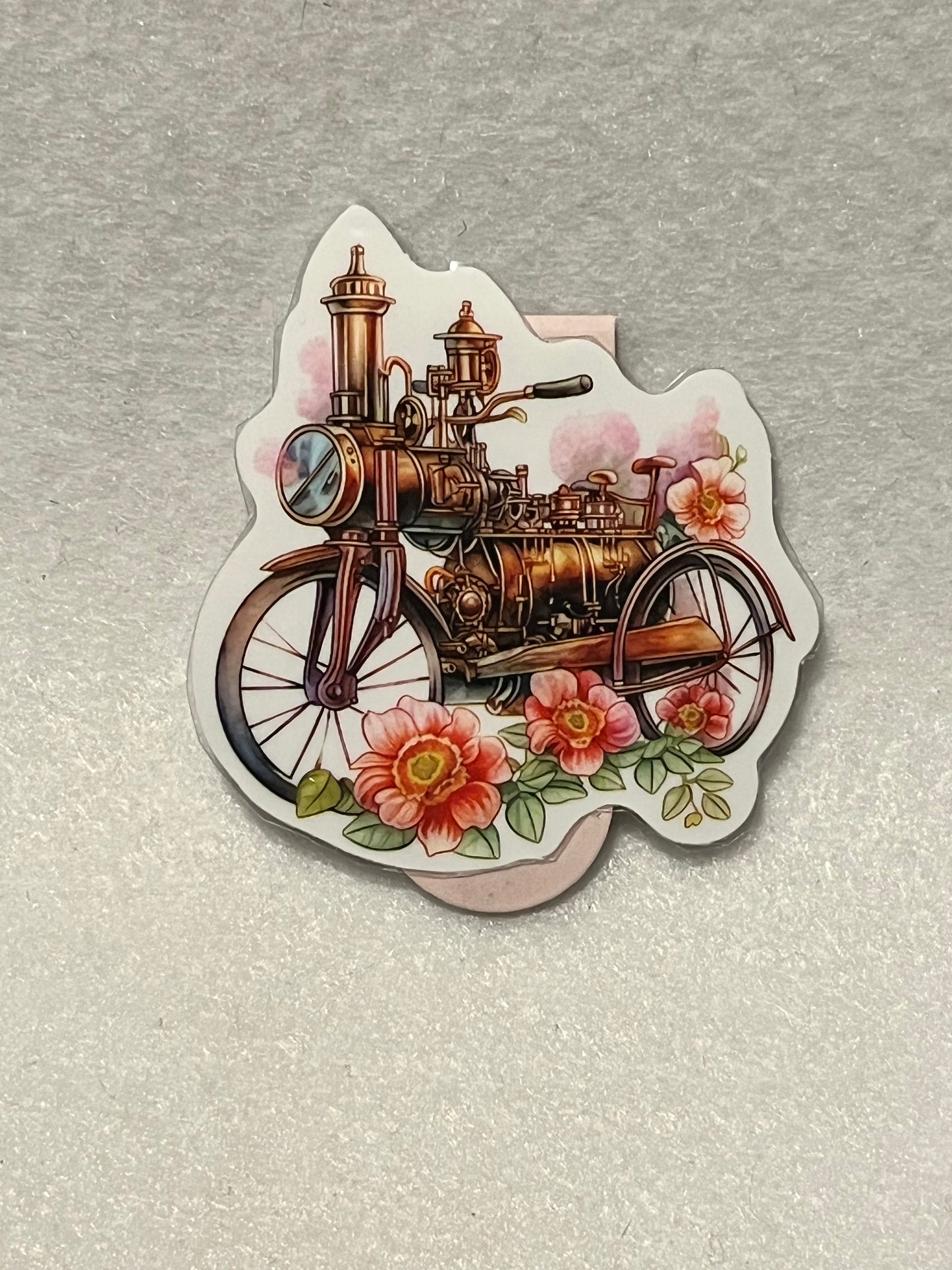 Steampunk motorcycle