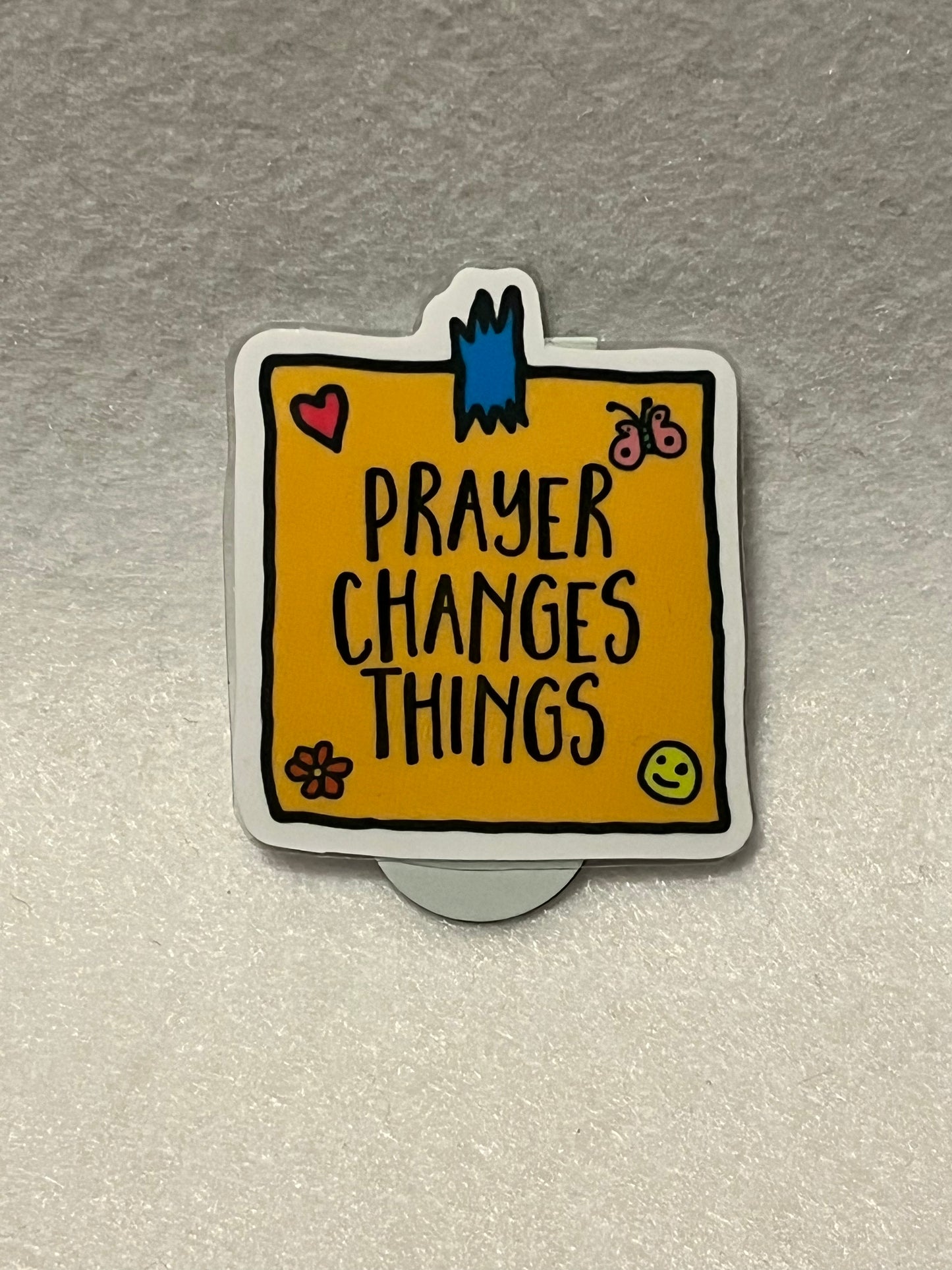 Prayer changes things