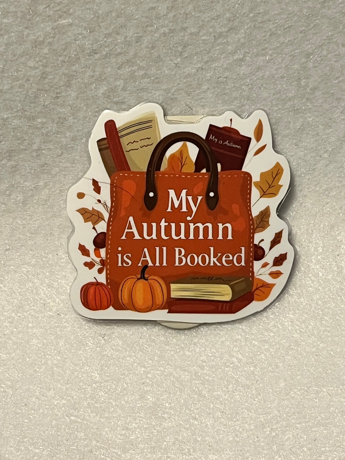 My autumn is all booked