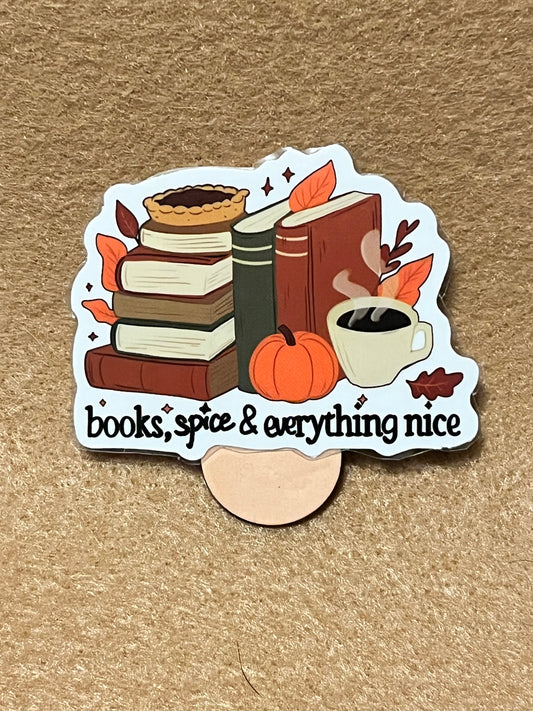 Books, spice and everything nice