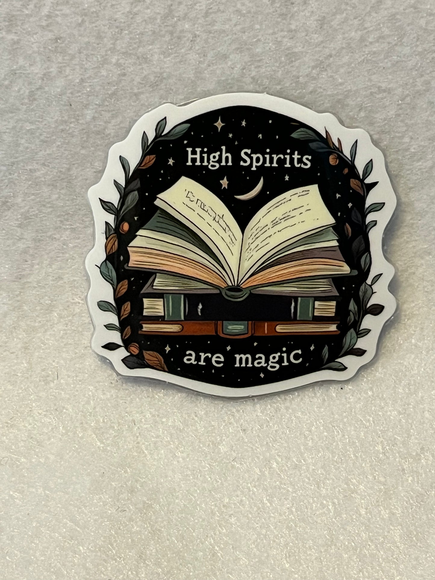 High spirits are magic