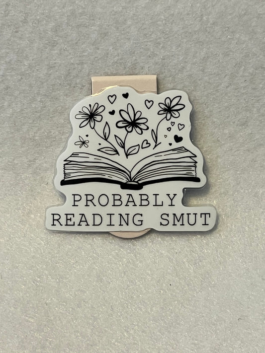 Probably reading smut