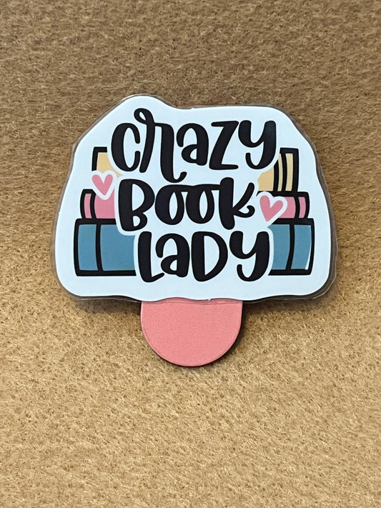 Crazy book lady