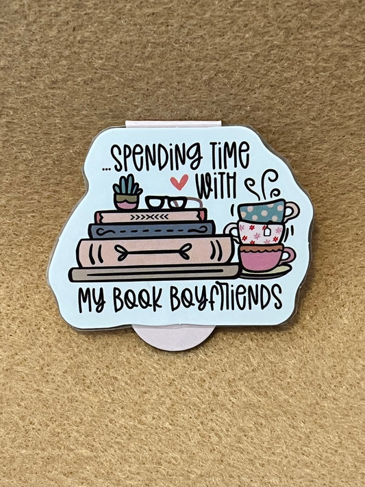 Spending time with my book boyfriends