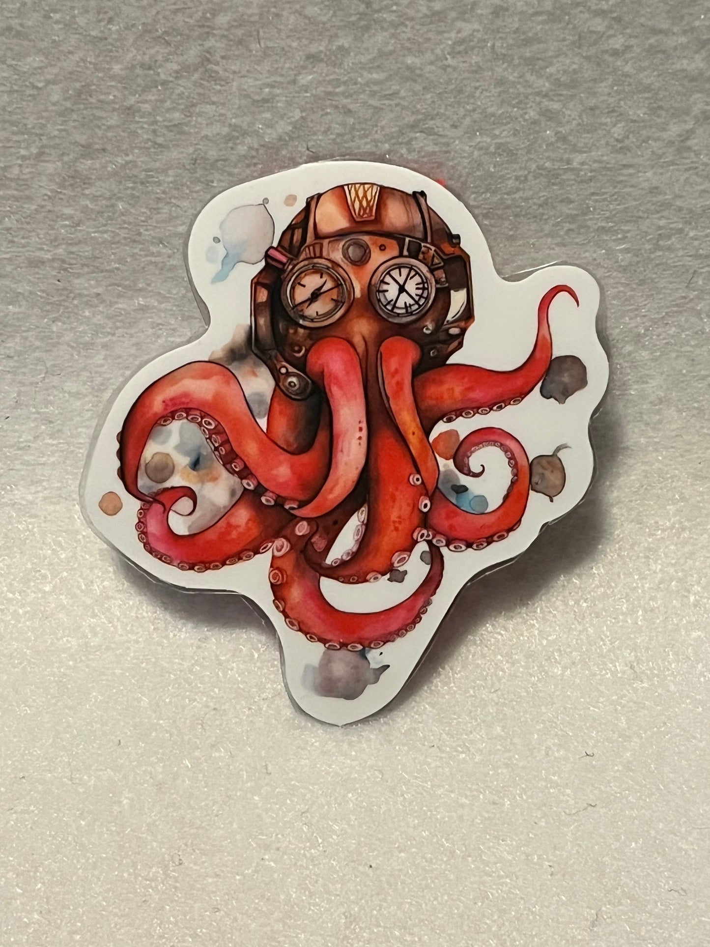 Steampunk octopus