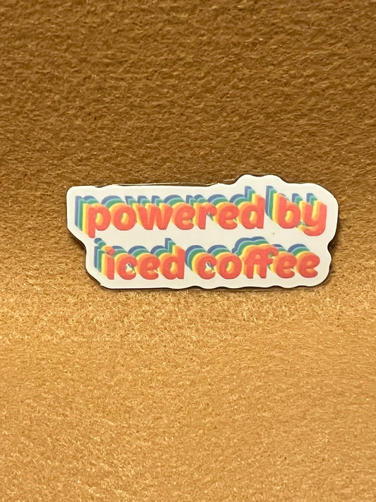 Powered by iced coffee