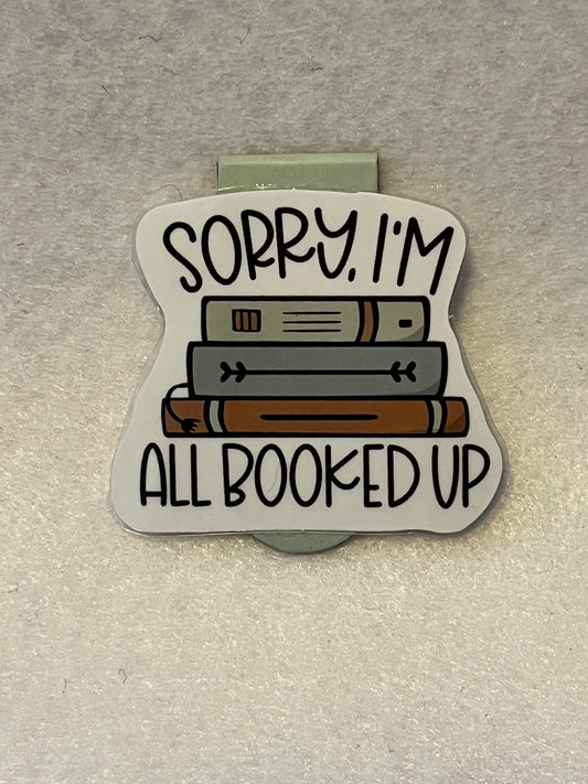 Sorry, I’m all booked up