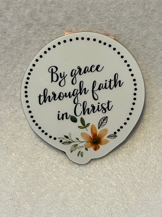 By Grace through faith in Christ
